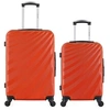 Image de - lot de 2 - valise weekend et valise cabine danube - orange