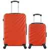 Image de - lot de 2 - valise weekend et valise cabine xxs danube - orange