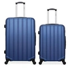 Image de - lot de 2 - valise grand format et valise weekend himalaya - marine