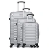 Image de bluestar - set de 3 valises lima 75 cm 4 roues - gris