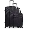 Image de - set de 3 abs lagos 4 roues - noir