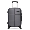 Image de bluestar - valise cabine miami 55 cm 4 roues - gris fonce