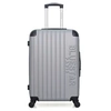 Image de bluestar - valise weekend bucarest 65 cm 4 roues - gris
