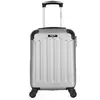 Image de bluestar - valise cabine xs madrid-e 50 cm 4 roues - gris