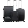 Image de Set de 4 valises LANZAROTE-C Noire en ABS