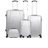 Image de Set de 4 valises LANZAROTE-C Gris en ABS