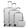 Image de - set de 4 valises coronado-c 75 cm 4 roues - gris