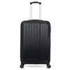 Image de - valise weekend vesuvio 65 cm 4 roues - noir