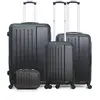 Image de - set de 4 abs vesuvio-c 4 roues - noir