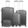Image de - set de 4 abs vesuvio-c 4 roues - gris fonce