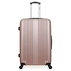 Image de - valise grand format lipari 75 cm 4 roues - rose dore