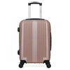 Image de - valise cabine lipari 55 cm 4 roues - rose dore