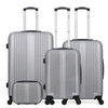 Image de - set de 4 abs lipari-c 75 cm 4 roues - gris