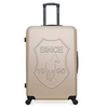 Image de - valise grand format abs damon 4 roues 75 cm - blanc