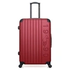 Image de - valise grand format abs porter 4 roues 75 cm - bordeaux