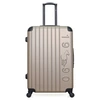 Image de - valise grand format abs porter 4 roues 75 cm - beige