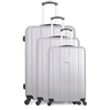 Image de - set de 3 valises atlanta 75 cm 4 roues - gris