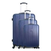 Image de - set de 3 valises atlanta 75 cm 4 roues - marine