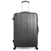 Image de - valise grand format atlanta 75 cm 4 roues - gris fonce