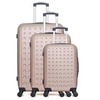 Image de - set de 3 abs taurus 4 roues - rose dore