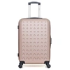 Image de - valise weekend taurus 65 cm 4 roues - rose dore