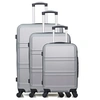 Image de - set de 3 abs utah 75 cm 4 roues - gris