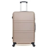 Image de - valise grand format utah 75 cm 4 roues - beige