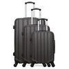 Image de - set de 3 abs himalaya 75 cm 4 roues - gris fonce