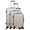 Image de - set de 3 abs himalaya 75 cm 4 roues - beige