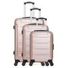Image de hero - set de 3 abs elbe-a 70 cm 4 roues - rose dore