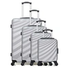 Image de - set de 4 valises danube-m 75 cm 4 roues - gris