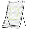 Image de Filet de rebond de football 90L x 80l x 140H cm cible et sardines de fixation fournies noir vert