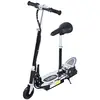 Image de Trottinette électrique 120 W pliable pour enfant de 7 à 12 ans hauteur guidon et selle réglable 10 Km/h max. noir