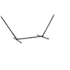Image de Support pied de hamac réglable structure robuste métal époxy noir dim. 3,08-3,80L x 1,08l x 1,20H m
