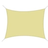 Image de Voile d'ombrage rectangulaire 6L x 4l m polyester imperméabilisé haute densité 160 g/m² sable