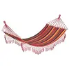 Image de Hamac de voyage respirant portable toile de hamac dim. 2L x 1l m coton polyester multicolore