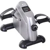 Image de Mini vélo d'appartement pour jambes bras appareil de fitness avec écran LCD dim. 39L x 40l x 31H cm argenté