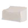 Image de Housse de protection mobilier de jardin bâche étanche 140L x 84l x 56/94H cm oxford haute densité 600D beige