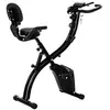 Image de Vélo d'appartement -Pliant - 8 niveaux de résistance magnétique - Noir