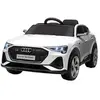Image de Voiture véhicule électrique enfant e-tron Sportback S line 12 V - V. max. 8 Km/h - effets sonores, lumineux - télécommande, port USB, MP3 - blanc