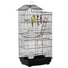 Image de Cage à oiseaux volière dim. 46L x 36l x 100H cm - 4 mangeoires, 3 perchoirs, balançoire, 2 portes, 9 trappes, échelle, 2 jouets suspendus, plateau