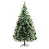 Image de Sapin de Noël artificiel aspect enneigé Ø 100 x 210H cm 968 branches épines imitation Nordmann grand réalisme