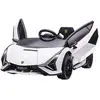 Image de Voiture électrique enfant de sport supercar 12 V - V. max. 5 Km/h effets sonores + lumineux blanc