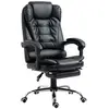 Image de Fauteuil de bureau fauteuil manager grand confort réglable dossier inclinable repose-pied revêtement synthétique gris