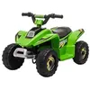 Image de Quad électrique enfant - voiture électrique enfant - marche AV, AR - 6 V, V. max. 4,6 Km/h - vert