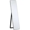 Image de Miroir sur pied et mural rectangulaire dim. 37L x 43l x 156H cm verre MDF noir