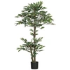Image de Plante artificielle ficus H.1,5 m troncs branches liane lichen feuilles grand réalisme pot inclus