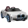 Image de Voiture électrique enfant licence BMW I4 12V 3-5Km/h max. nombreux effets télécommande blanc