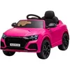 Image de Voiture électrique enfant licence officielle Audi RS Q8 - 2 moteurs - télécommande - effets sonores, lumineux - rose