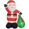 Image de Décoration Noël gonflable H.180 cm - père Noël gonflable extérieur intérieur - IP44 - 4 LED
